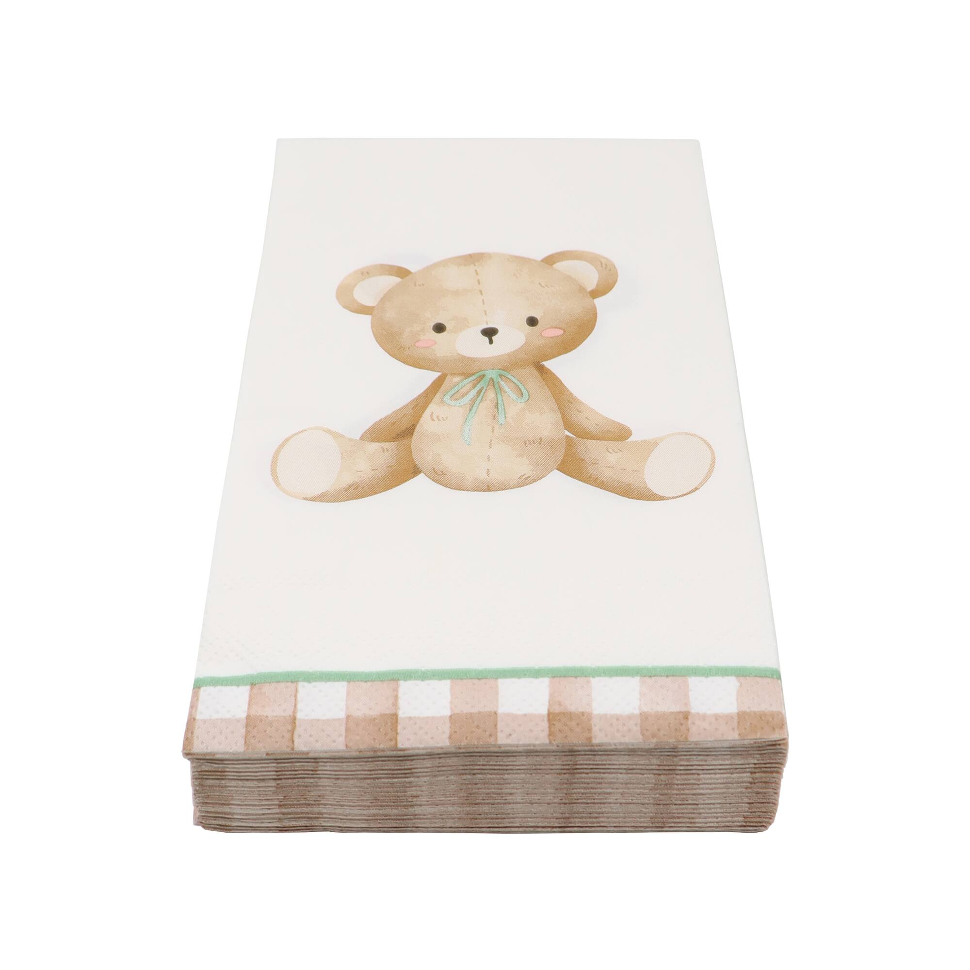 12 Packs: 20 ct. (240 total) Bear Guest Napkins by Celebrate It™
